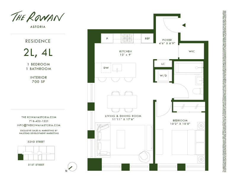 21-21 31st Street 4l, Astoria, Queens, NY, 11105, $870,000, Property For Sale, Halstead Real Estate, Floorplan 21-21 31st Street 4l, Astoria, Queens, NY, 11105, $870,000, Property For Sale, Halstead Real Estate, Floorplan