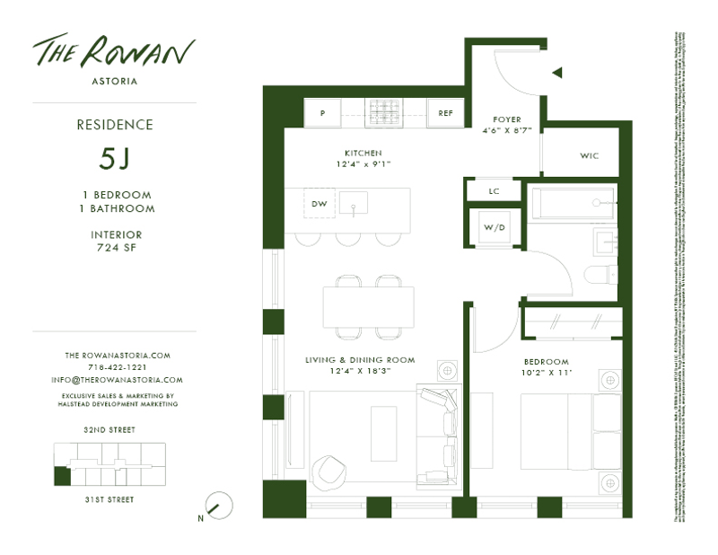 21-21 31st Street 5j, Astoria, Queens, NY, 11105, $890,000, Property For Sale, Halstead Real Estate, Floorplan 21-21 31st Street 5j, Astoria, Queens, NY, 11105, $890,000, Property For Sale, Halstead Real Estate, Floorplan