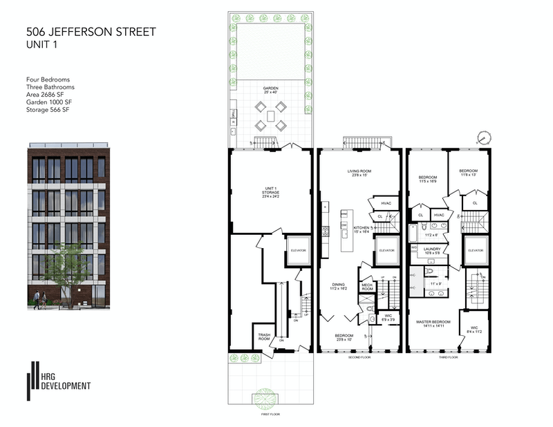 506 Jefferson Street 1, Hoboken, New Jersey, 07030, $2,300,000, Property For Sale, Halstead Real Estate, Floorplan 506 Jefferson Street 1, Hoboken, New Jersey, 07030, $2,300,000, Property For Sale, Halstead Real Estate, Floorplan