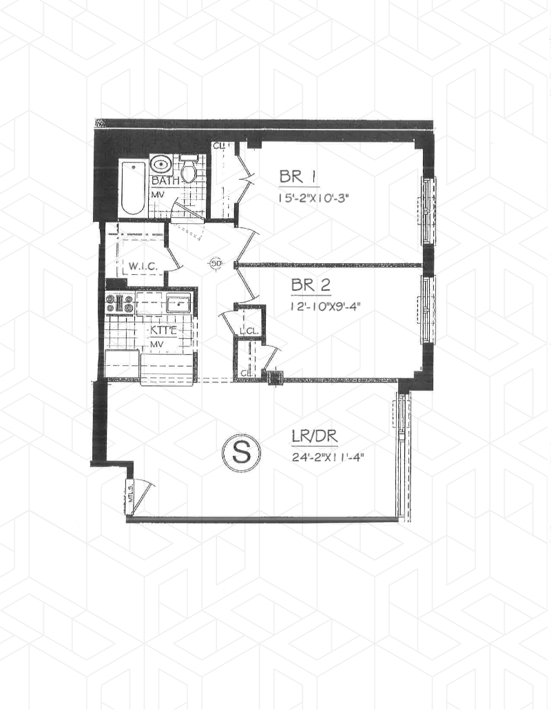 279 West 117th Street 6s, Upper Manhattan, NYC, 10026, $3,400, Property For Rent, Halstead Real Estate, Floorplan 279 West 117th Street 6s, Upper Manhattan, NYC, 10026, $3,400, Property For Rent, Halstead Real Estate, Floorplan