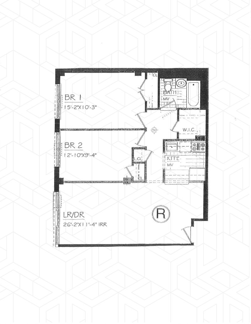 279 West 117th Street 2r, Upper Manhattan, NYC, 10026, $3,325, Property For Rent, Halstead Real Estate, Floorplan 279 West 117th Street 2r, Upper Manhattan, NYC, 10026, $3,325, Property For Rent, Halstead Real Estate, Floorplan