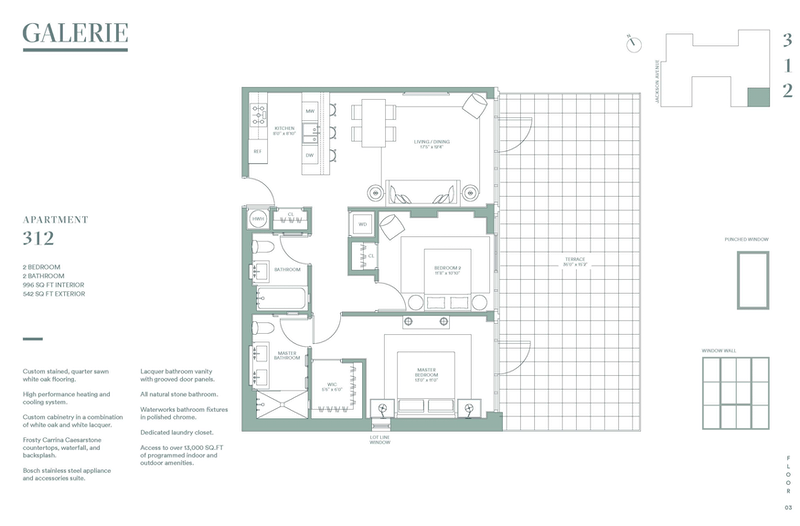 2218 Jackson Avenue 312, Long Island City, Queens, NY, 11101, $1,375,000, Property For Sale, Halstead Real Estate, Floorplan 2218 Jackson Avenue 312, Long Island City, Queens, NY, 11101, $1,375,000, Property For Sale, Halstead Real Estate, Floorplan