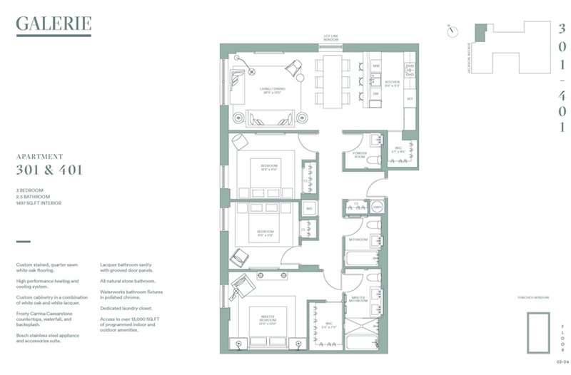 2218 Jackson Avenue 401, Long Island City, Queens, NY, 11101, $1,855,000, Property For Sale, Halstead Real Estate, Floorplan 2218 Jackson Avenue 401, Long Island City, Queens, NY, 11101, $1,855,000, Property For Sale, Halstead Real Estate, Floorplan