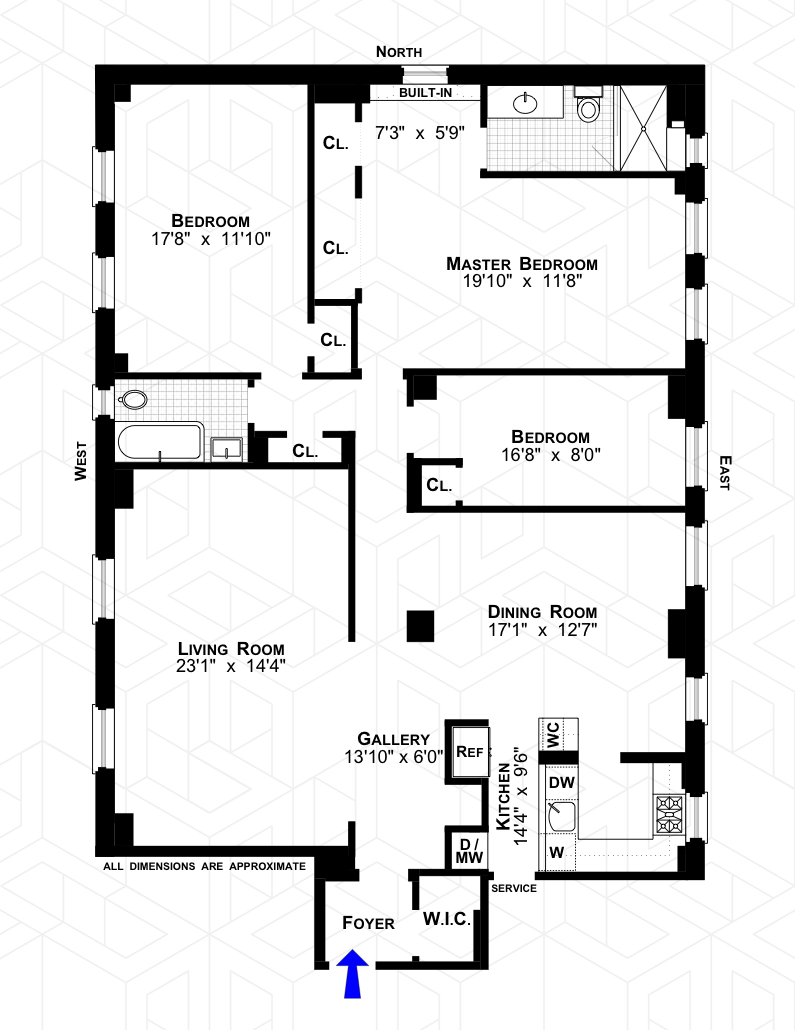 110 Riverside Drive 3c, Upper West Side, NYC, 10024, $2,395,000, Property For Sale, Halstead Real Estate, Floorplan 110 Riverside Drive 3c, Upper West Side, NYC, 10024, $2,395,000, Property For Sale, Halstead Real Estate, Floorplan