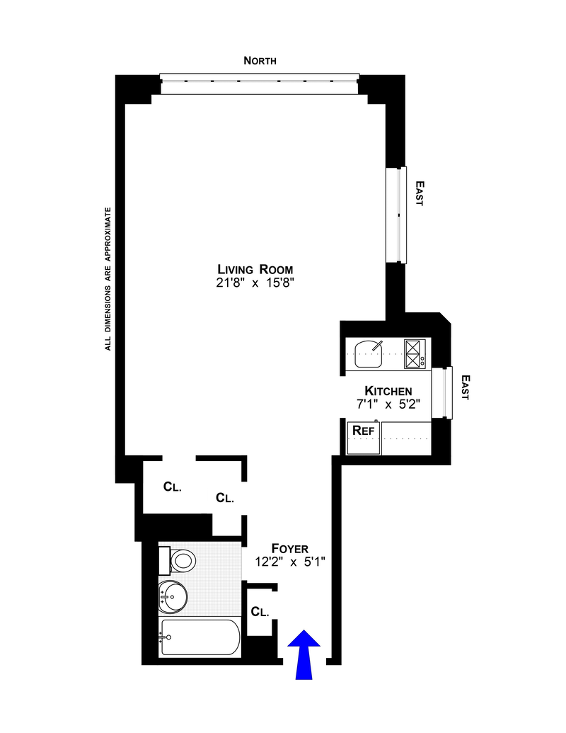 15 West 12th Street 7g, Greenwich Village, NYC, 10011, $469,000, Property For Sale, Halstead Real Estate, Floorplan 15 West 12th Street 7g, Greenwich Village, NYC, 10011, $469,000, Property For Sale, Halstead Real Estate, Floorplan