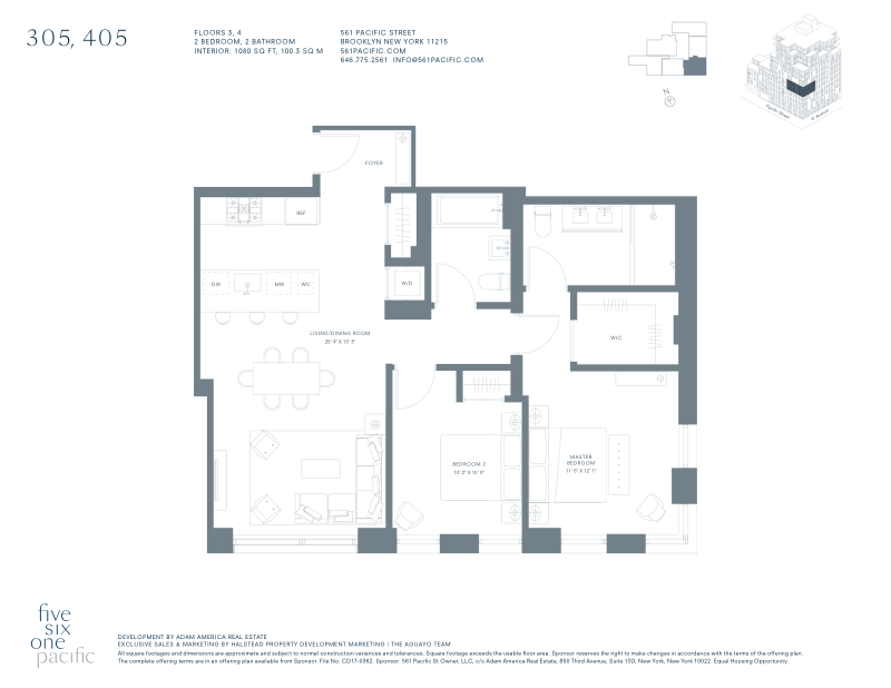 561 Pacific Street 305, Boerum Hill, Brooklyn, NY, 11217, $1,425,000, Property For Sale, Halstead Real Estate, Floorplan 561 Pacific Street 305, Boerum Hill, Brooklyn, NY, 11217, $1,425,000, Property For Sale, Halstead Real Estate, Floorplan