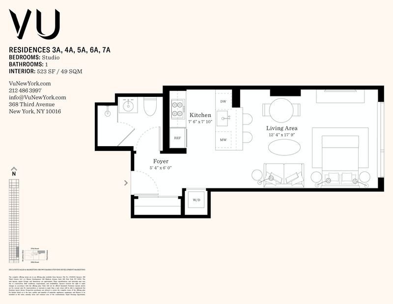 368 Third Avenue 7a, Midtown East, NYC, 10016, $899,000, Property For Sale, Halstead Real Estate, Floorplan 368 Third Avenue 7a, Midtown East, NYC, 10016, $899,000, Property For Sale, Halstead Real Estate, Floorplan