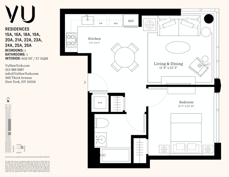 368 Third Avenue 20a, Midtown East, NYC, 10016, $1,299,900, Property For Sale, Halstead Real Estate, Floorplan 368 Third Avenue 20a, Midtown East, NYC, 10016, $1,299,900, Property For Sale, Halstead Real Estate, Floorplan