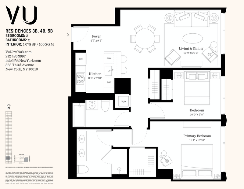 368 Third Avenue 3b, Midtown East, NYC, 10016, $1,855,000, Property For Sale, Halstead Real Estate, Floorplan 368 Third Avenue 3b, Midtown East, NYC, 10016, $1,855,000, Property For Sale, Halstead Real Estate, Floorplan