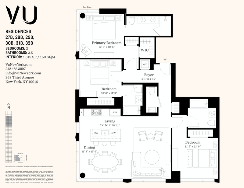 368 Third Avenue 28b, Midtown East, NYC, 10016, $3,949,000, Property For Sale, Halstead Real Estate, Floorplan 368 Third Avenue 28b, Midtown East, NYC, 10016, $3,949,000, Property For Sale, Halstead Real Estate, Floorplan