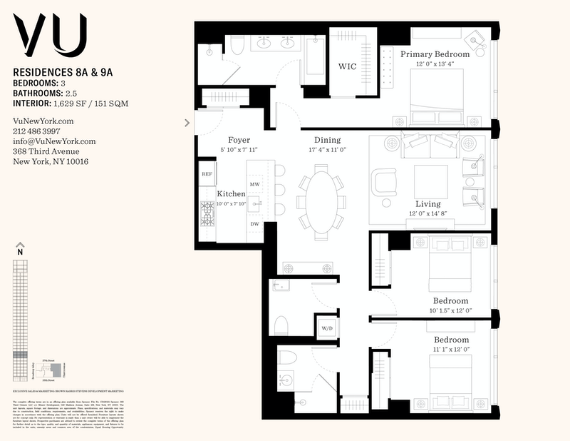368 Third Avenue 8a, Midtown East, NYC, 10016, $2,999,500, Property For Sale, Halstead Real Estate, Floorplan 368 Third Avenue 8a, Midtown East, NYC, 10016, $2,999,500, Property For Sale, Halstead Real Estate, Floorplan