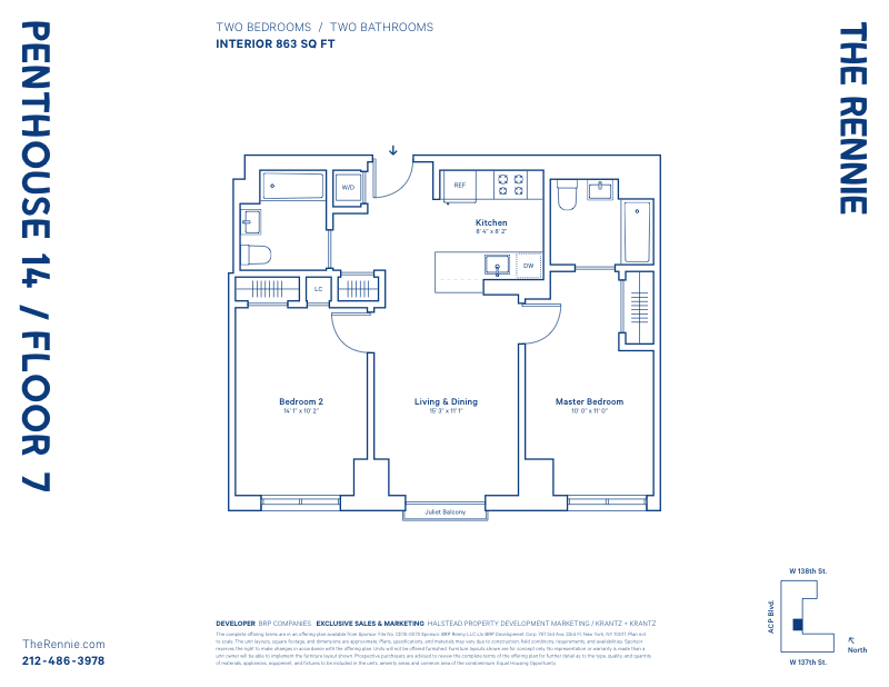 2351 Adam Clayton Powell Ph14, Upper Manhattan, NYC, 10030, $925,000, Property For Sale, Halstead Real Estate, Floorplan 2351 Adam Clayton Powell Ph14, Upper Manhattan, NYC, 10030, $925,000, Property For Sale, Halstead Real Estate, Floorplan