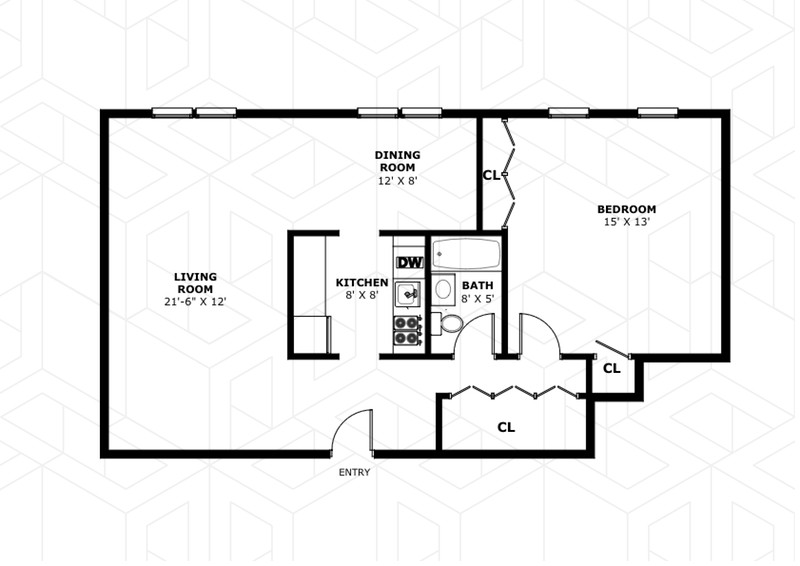 3636 Fieldston Road 7r, Riverdale, New York, 10463, $170,000, Property For Sale, Halstead Real Estate, Floorplan 3636 Fieldston Road 7r, Riverdale, New York, 10463, $170,000, Property For Sale, Halstead Real Estate, Floorplan