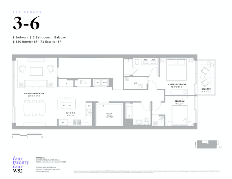 424 West 52nd Street 3, Midtown West, NYC, 10019, $1,999,000, Property For Sale, Halstead Real Estate, Floorplan 424 West 52nd Street 3, Midtown West, NYC, 10019, $1,999,000, Property For Sale, Halstead Real Estate, Floorplan