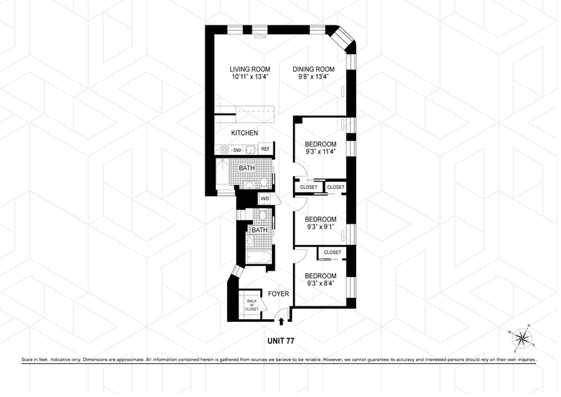 98 Morningside Avenue, Upper Manhattan, NYC, 10027, $4,491, Property For Rent, Halstead Real Estate, Floorplan 98 Morningside Avenue, Upper Manhattan, NYC, 10027, $4,491, Property For Rent, Halstead Real Estate, Floorplan