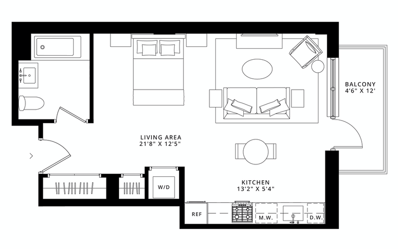 185 18th Street 303, Greenwood, Brooklyn, NY, 11215, $599,000, Property For Sale, Halstead Real Estate, Floorplan 185 18th Street 303, Greenwood, Brooklyn, NY, 11215, $599,000, Property For Sale, Halstead Real Estate, Floorplan