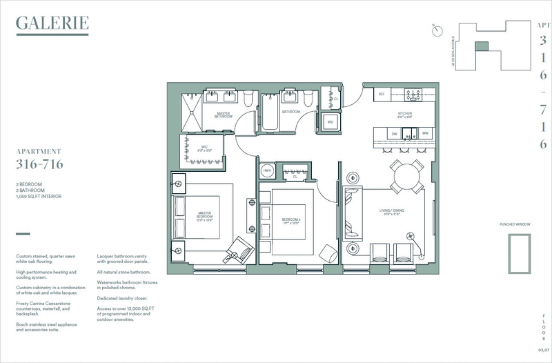 2218 Jackson Avenue 716, Long Island City, Queens, NY, 11101, $1,295,000, Property For Sale, Halstead Real Estate, Floorplan 2218 Jackson Avenue 716, Long Island City, Queens, NY, 11101, $1,295,000, Property For Sale, Halstead Real Estate, Floorplan