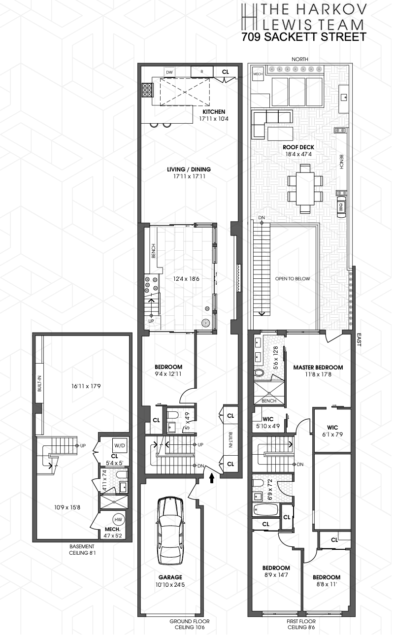 709 Sackett St 1, Park Slope, Brooklyn, NY, 11217, $4,495,000, Property For Sale, Halstead Real Estate, Floorplan 709 Sackett St 1, Park Slope, Brooklyn, NY, 11217, $4,495,000, Property For Sale, Halstead Real Estate, Floorplan