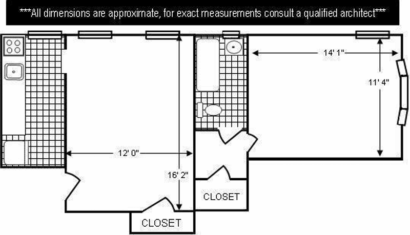 350 West 55th Street 6b, Midtown West, NYC, 10019, $2,245, Property For Rent, Halstead Real Estate, Floorplan 350 West 55th Street 6b, Midtown West, NYC, 10019, $2,245, Property For Rent, Halstead Real Estate, Floorplan