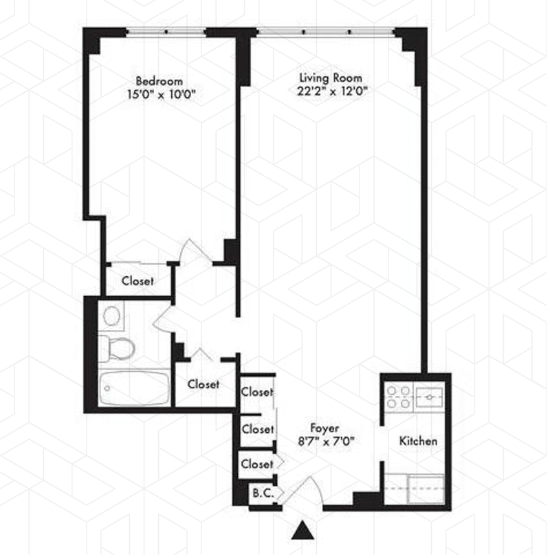 211 East 53rd Street 10a, Midtown East, NYC, 10022, $2,450, Property For Rent, Halstead Real Estate, Floorplan 211 East 53rd Street 10a, Midtown East, NYC, 10022, $2,450, Property For Rent, Halstead Real Estate, Floorplan