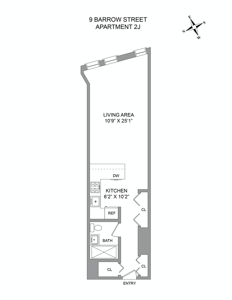 9 Barrow St New York New York Co op Properties for Building