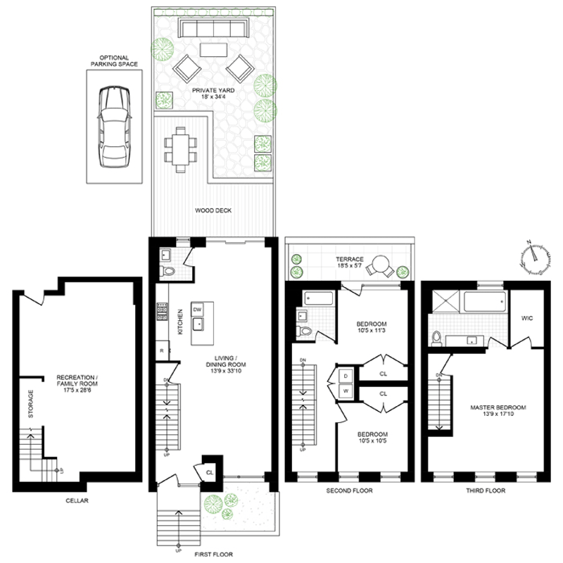 55 North 1st Street, Williamsburg, Brooklyn, NY, 11249, $2,999,000, Property For Sale, Halstead Real Estate, Floorplan 55 North 1st Street, Williamsburg, Brooklyn, NY, 11249, $2,999,000, Property For Sale, Halstead Real Estate, Floorplan