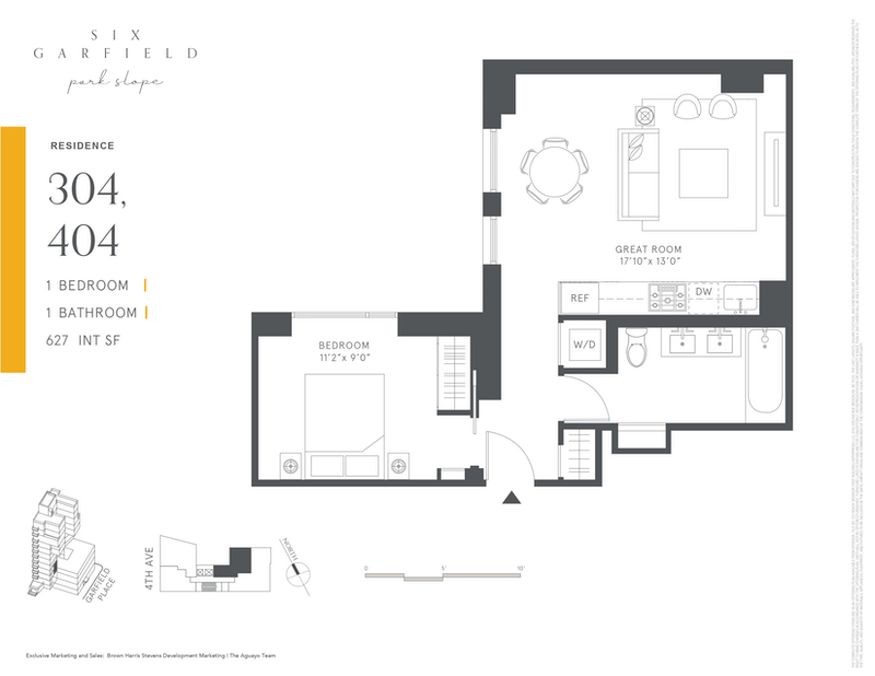 269 Fourth Avenue 304, Park Slope, Brooklyn, NY, 11215, $765,000, Property For Sale, Halstead Real Estate, Floorplan 269 Fourth Avenue 304, Park Slope, Brooklyn, NY, 11215, $765,000, Property For Sale, Halstead Real Estate, Floorplan