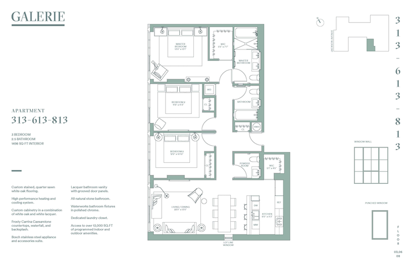 2218 Jackson Avenue 613, Long Island City, Queens, NY, 11101, $1,835,000, Property For Sale, Halstead Real Estate, Floorplan 2218 Jackson Avenue 613, Long Island City, Queens, NY, 11101, $1,835,000, Property For Sale, Halstead Real Estate, Floorplan