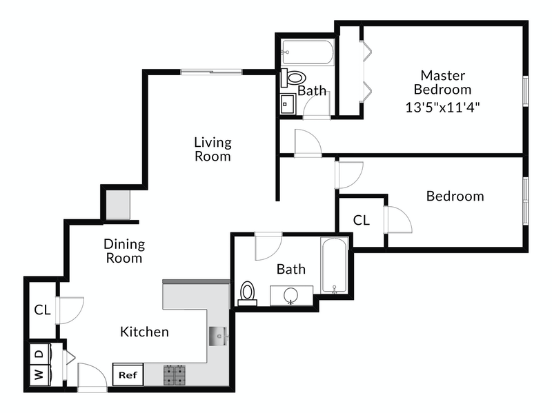 369 5th Street 10, Jersey City Downtown, New Jersey, 07302, $675,000, Property For Sale, Halstead Real Estate, Floorplan 369 5th Street 10, Jersey City Downtown, New Jersey, 07302, $675,000, Property For Sale, Halstead Real Estate, Floorplan