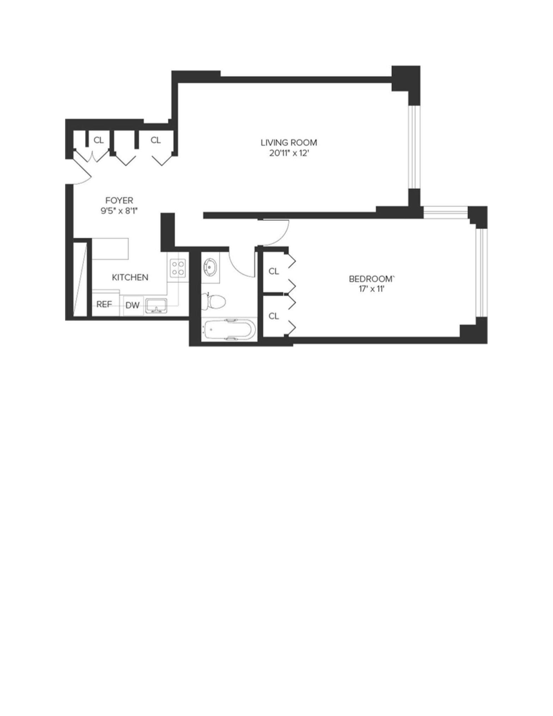 300 East 40th Street 29p, Midtown East, NYC, 10016, $819,000, Property For Sale, Halstead Real Estate, Floorplan 300 East 40th Street 29p, Midtown East, NYC, 10016, $819,000, Property For Sale, Halstead Real Estate, Floorplan