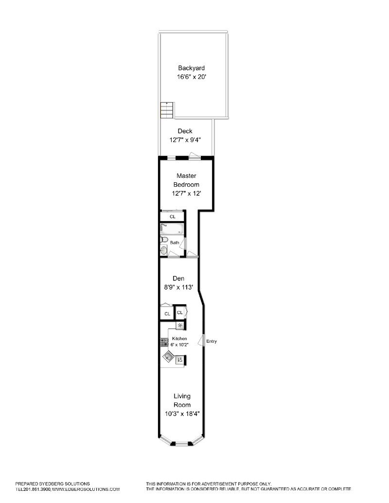 509 Madison St 1b, Hoboken, New Jersey, 07030, $625,000, Property For Sale, Halstead Real Estate, Floorplan 509 Madison St 1b, Hoboken, New Jersey, 07030, $625,000, Property For Sale, Halstead Real Estate, Floorplan