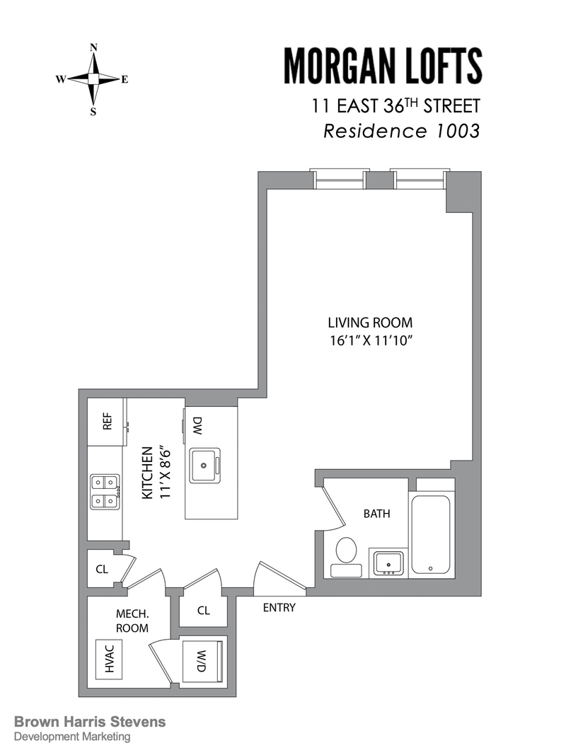 11 East 36th Street 1003, Midtown East, NYC, 10016, $695,000, Property For Sale, Halstead Real Estate, Floorplan 11 East 36th Street 1003, Midtown East, NYC, 10016, $695,000, Property For Sale, Halstead Real Estate, Floorplan