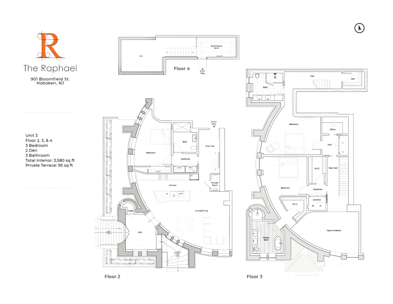 901 Bloomfield Street 3, Hoboken, New Jersey, 07030, $3,250,000, Property For Sale, Halstead Real Estate, Floorplan 901 Bloomfield Street 3, Hoboken, New Jersey, 07030, $3,250,000, Property For Sale, Halstead Real Estate, Floorplan