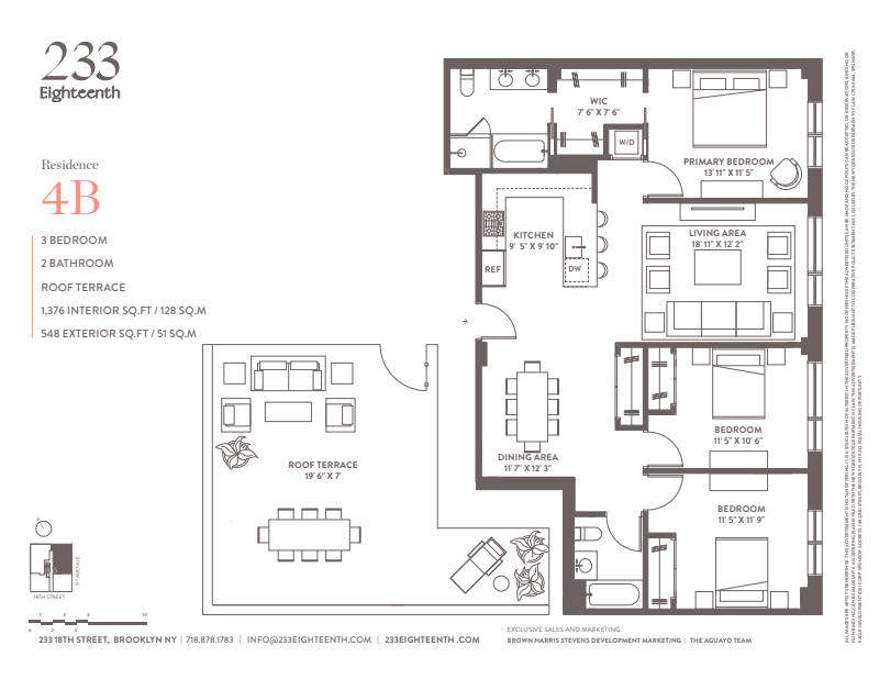 233 18th Street 4b, Greenwood, Brooklyn, NY, 11215, $1,650,000, Property For Sale, Halstead Real Estate, Floorplan 233 18th Street 4b, Greenwood, Brooklyn, NY, 11215, $1,650,000, Property For Sale, Halstead Real Estate, Floorplan