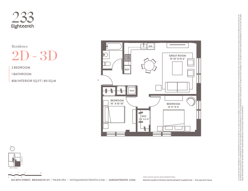 233 18th Street 2d, Greenwood, Brooklyn, NY, 11215, $925,000, Property For Sale, Halstead Real Estate, Floorplan 233 18th Street 2d, Greenwood, Brooklyn, NY, 11215, $925,000, Property For Sale, Halstead Real Estate, Floorplan