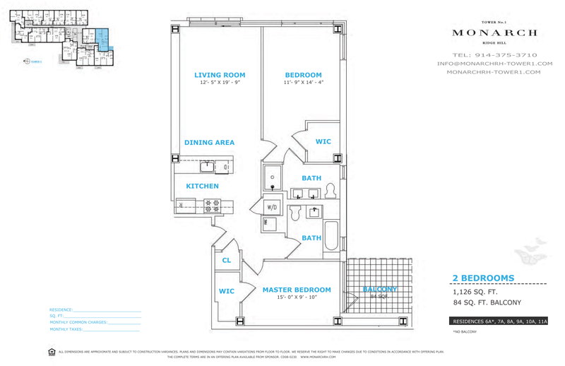 701 Ridgehill Boulevard 7a, Yonkers, New York, 10701, $551,100, Property For Sale, Halstead Real Estate, Floorplan 701 Ridgehill Boulevard 7a, Yonkers, New York, 10701, $551,100, Property For Sale, Halstead Real Estate, Floorplan