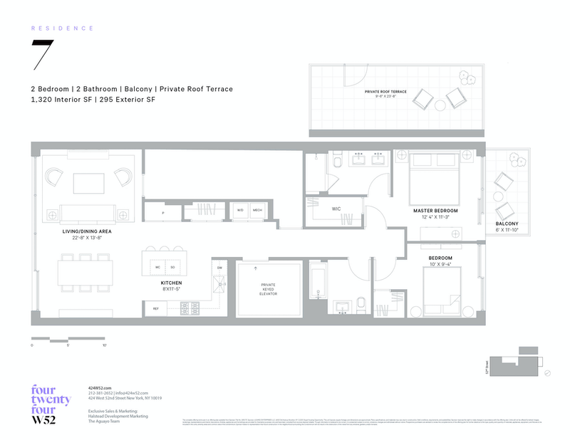 424 West 52nd Street 7, Midtown West, NYC, 10019, $2,349,000, Property For Sale, Halstead Real Estate, Floorplan 424 West 52nd Street 7, Midtown West, NYC, 10019, $2,349,000, Property For Sale, Halstead Real Estate, Floorplan