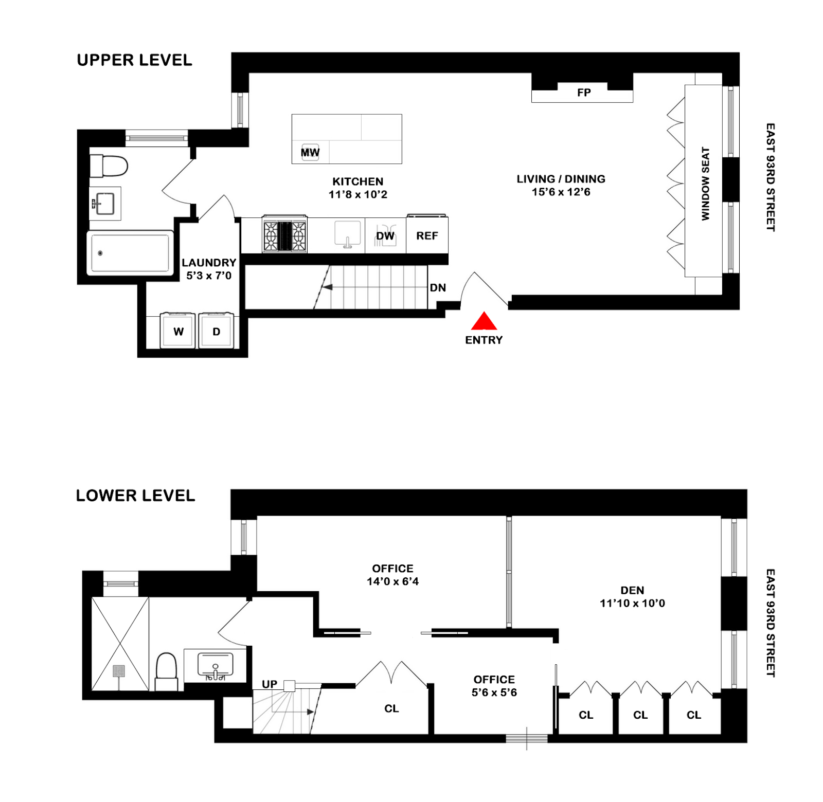 68 East 93rd Street Carnegie Hill New York NY 10128