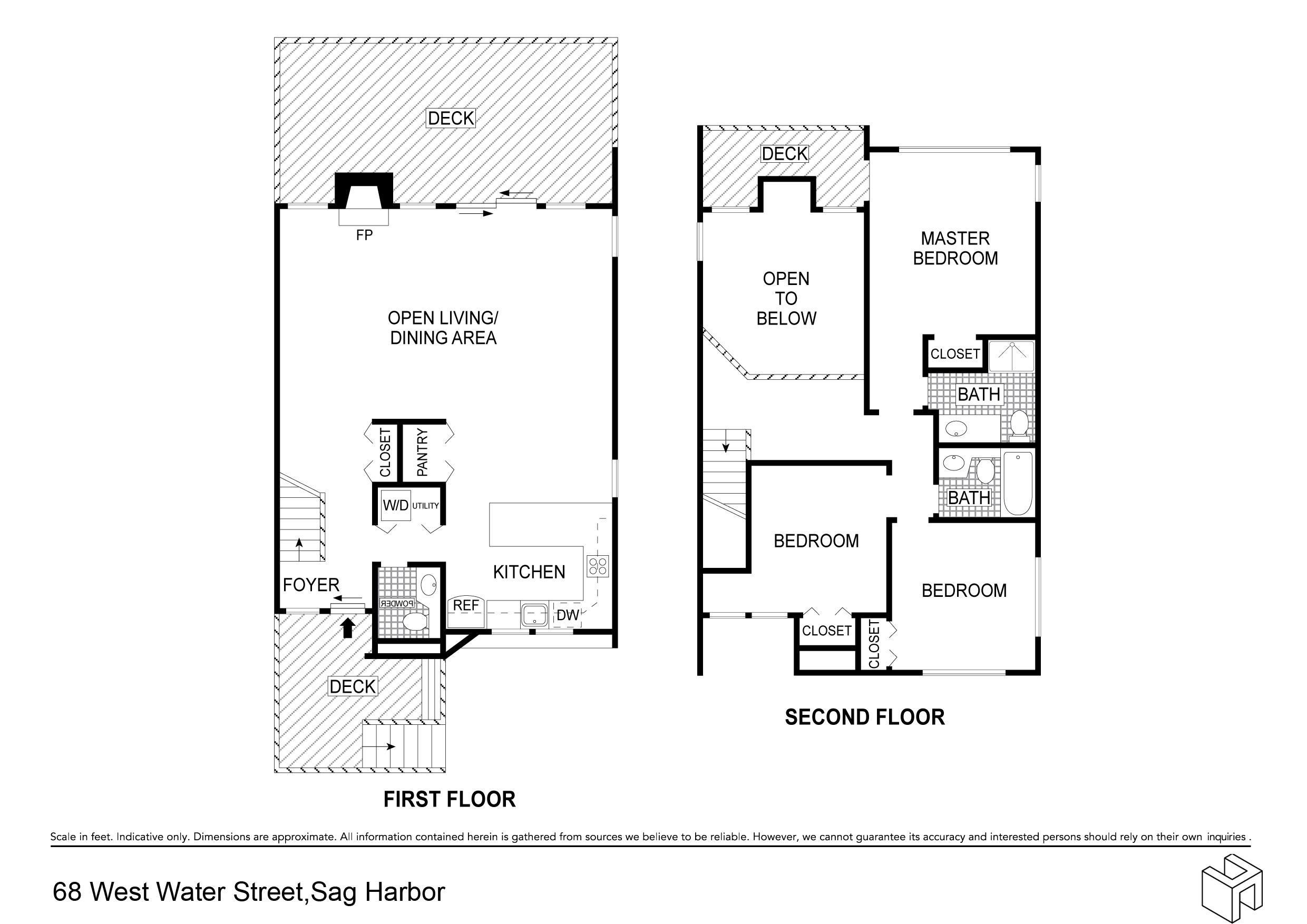 68 West Water Street, Sag Harbor, NY, 11963, $1,250,000, Property For Sale, Halstead Real Estate, Floorplan 68 West Water Street, Sag Harbor, NY, 11963, $1,250,000, Property For Sale, Halstead Real Estate, Floorplan