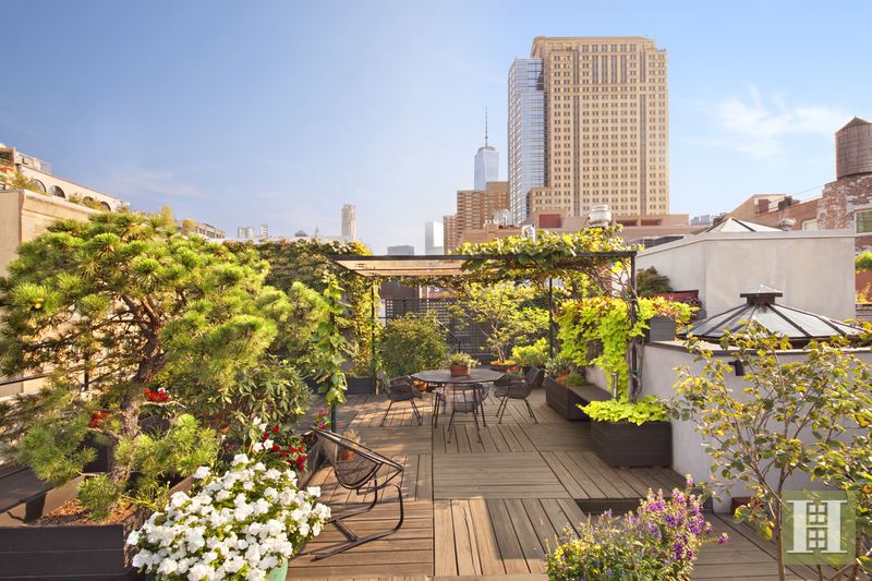 Photo 1 of Peaceful Penthouse Loft, Tribeca, NYC, $4,900,000, Web #: 14713425