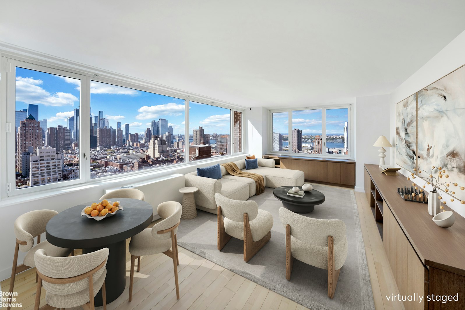 Photo 1 of 322 West 57th Street 35U1, Midtown West, NYC, $3,200,000, Web #: 23225852