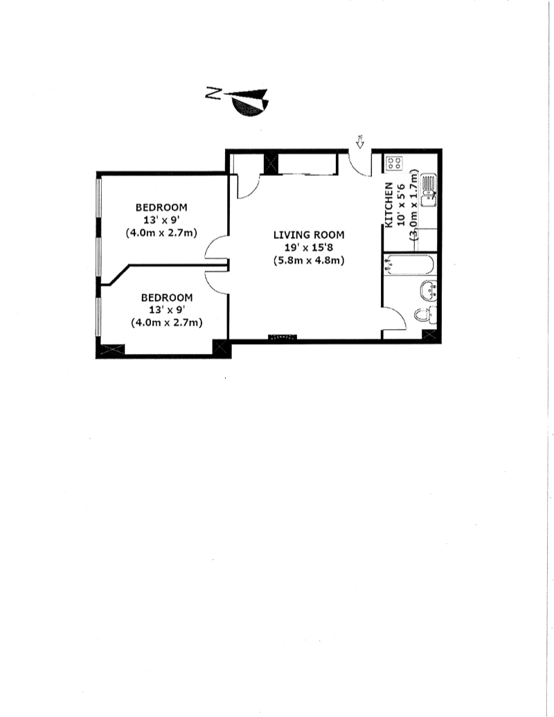 Floorplan for 56 Pine Street