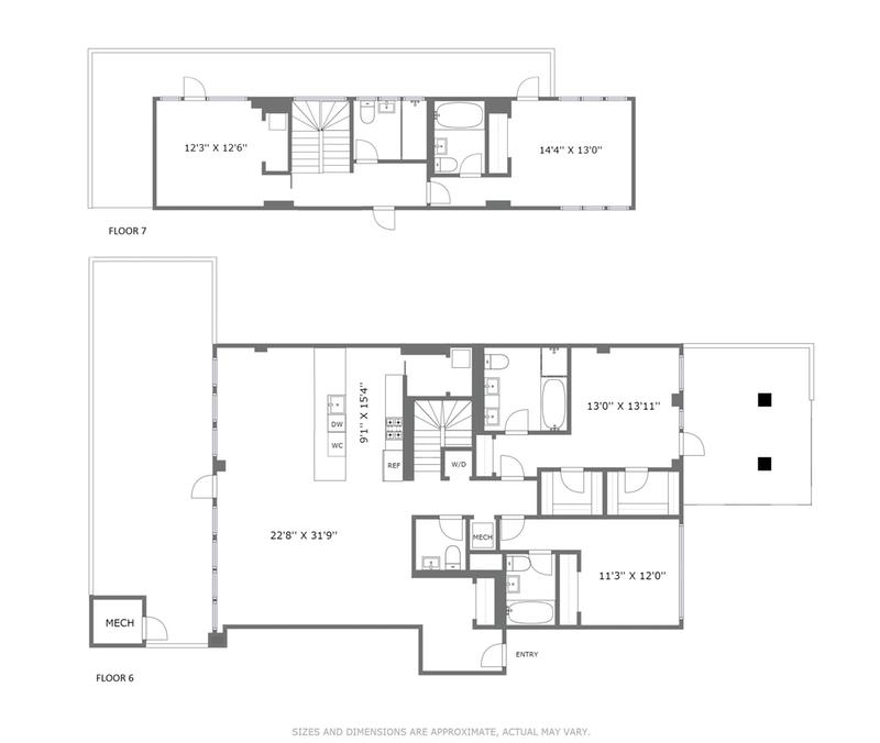 Floorplan for 51 Jay Street, PHA