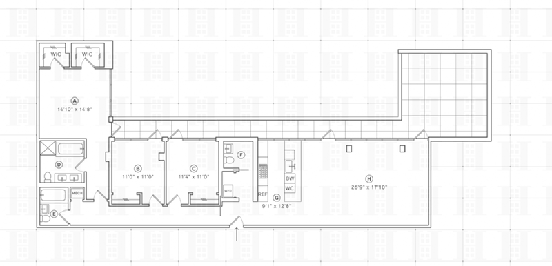 Floorplan for 51 Jay Street, PHG