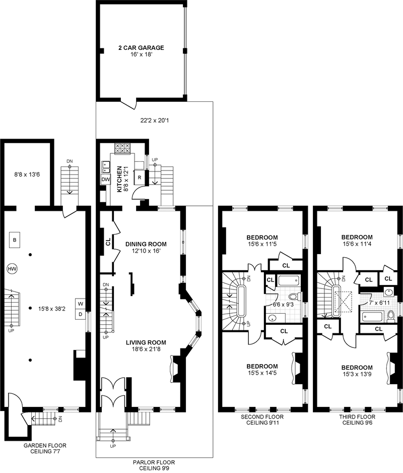 Floorplan for 1201 Park Avenue