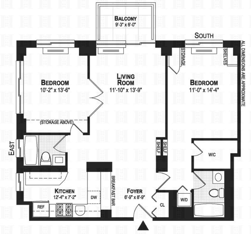 Floorplan for 171 East 84th Street