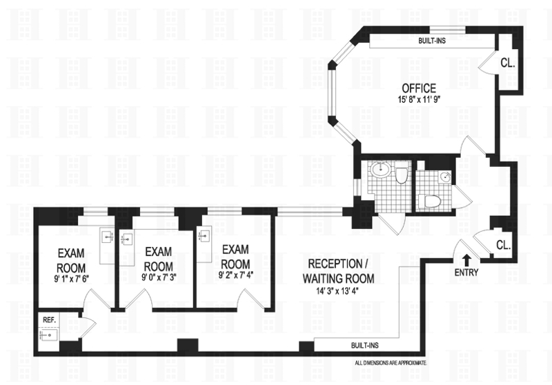 Floorplan for 12 East 97th Street