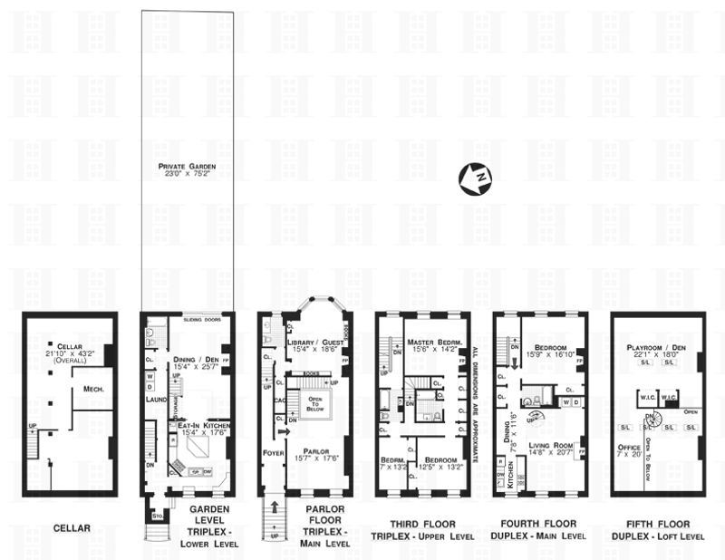 Floorplan for Serene Sidney Place