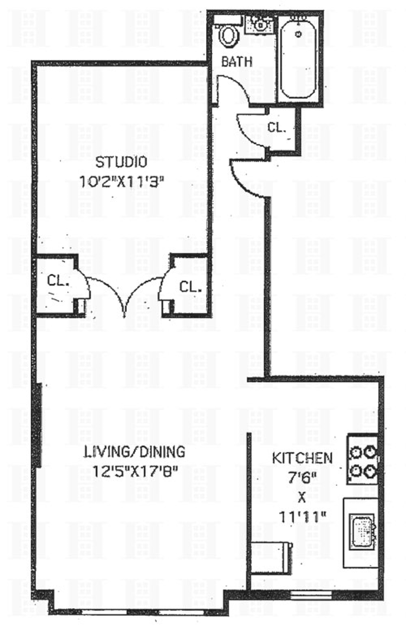 Floorplan for 19 St Johns Place, 4A