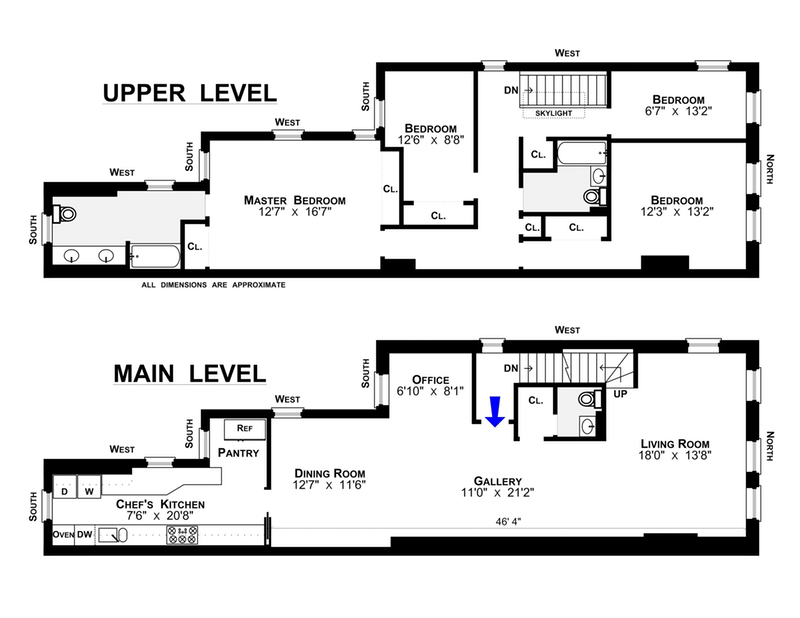 Floorplan for 120 West 69th Street, 2